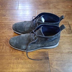 COLE HAAN C25586 GRAND EVOLUTION Men's Gray Suede CHUKKA Boots Size 10 1/2